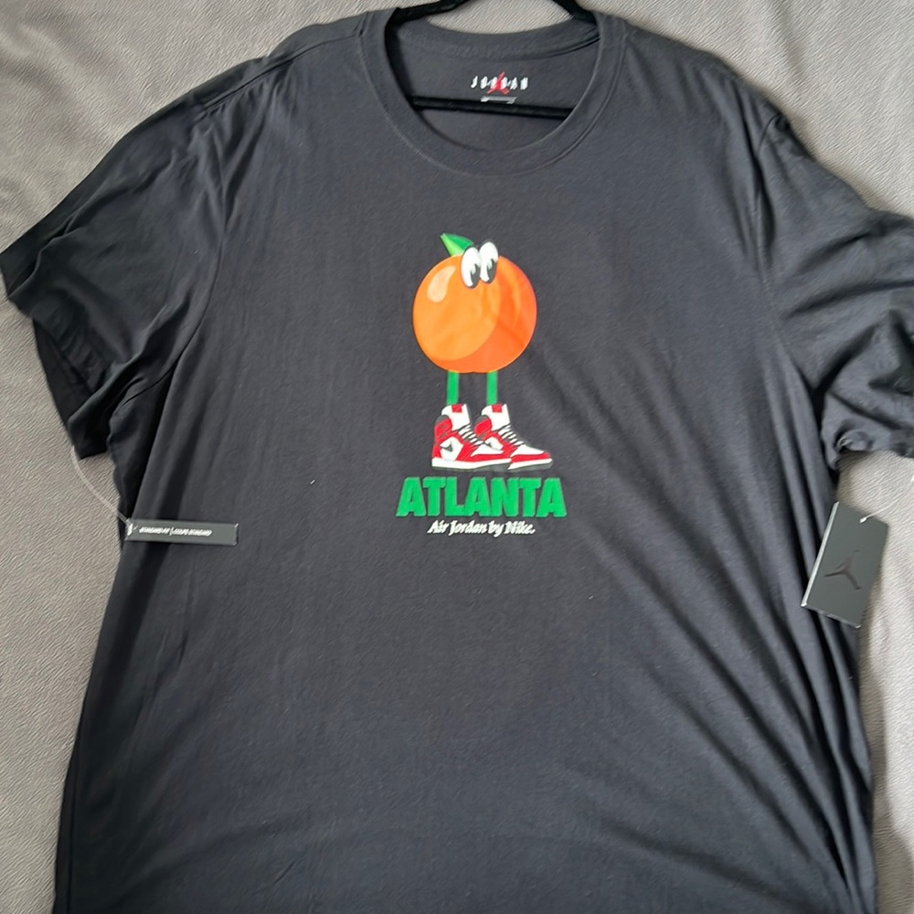 3xl Jordan tee Orange Atlanta new w/t